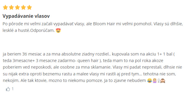 bloom hair recenzia a skusenosti