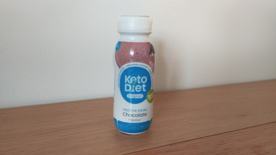 ketodiet recenzia - cokoladovy protein vo flaske